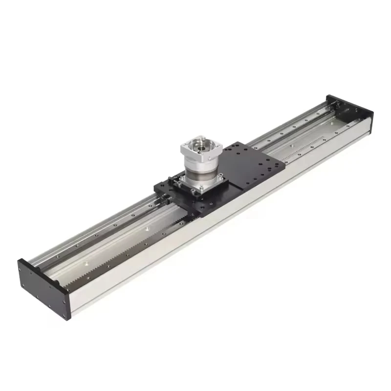 RXC175 Rack Pinion Heavy Sliding Module Wide Double-Rail Cnc Precision Moving Heavy-Duty Gear Rack Module Linear Guide Slide