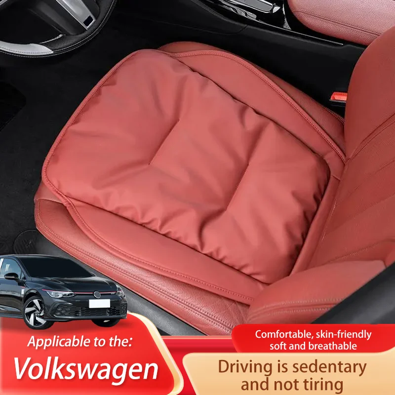 

Car Seat Cushion Luxury Leather Support Pad High Rebound Sponge Seat Cover For Volkswagen Golf