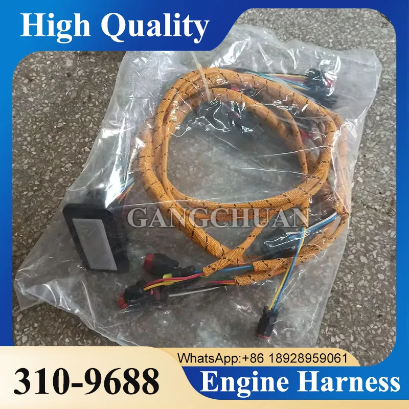 High Quality 310-9688 519-3844 Excavator C4.2 Engine Wiring Harness For Caterpillar E311D E312D E313D Wire Harness