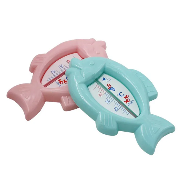 Baby Bath Safety Products Available Home Fish Shape Baby Bathing Thermometer Temperature Monitor for Water Indoor Kid