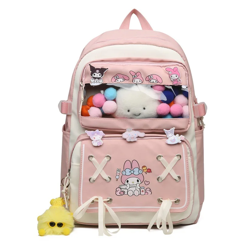 

Culomi co-branded school bag Jade Dog Melody peripheral backpack student junior high school elementary school cute girl