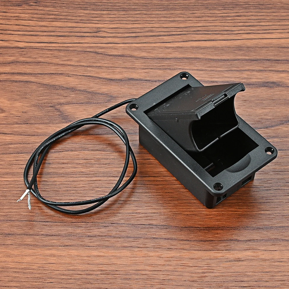 

Plastic Box for Guitar Pickup Holders Durable Craftsmanship Practical Replacement Lightweight Simple Design Compartment