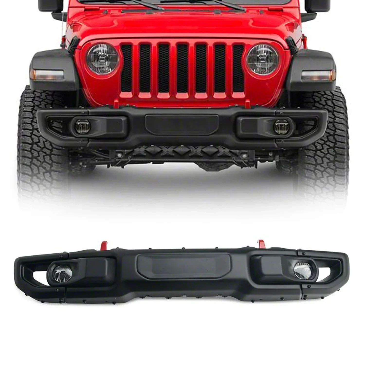 

XDS10th Anniversary Front Bumper For Jeep Wrangler JL Offroad Car Parts For Jeep Accessories