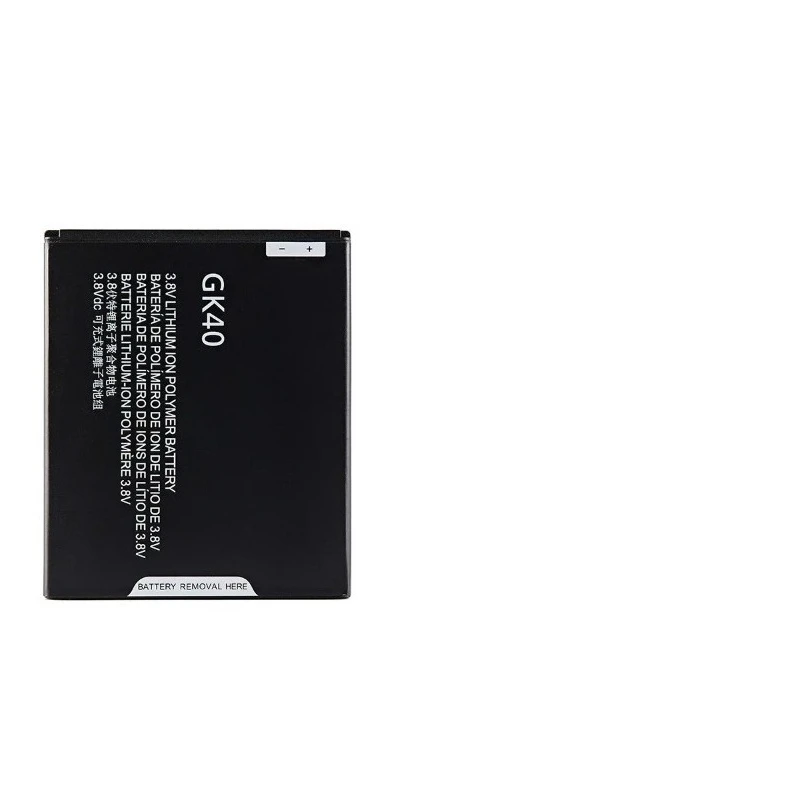 For Motorola Moto E3 G4 Play XT1607 XT1609 XT1670 XT1671 XT1672 XT1675 Mobile phone Batteries GK40 Battery 2800mAh 2pcs