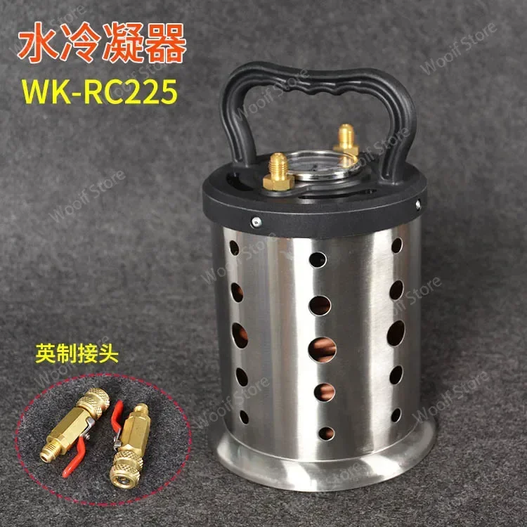 Máquina de recuperación de presión de llenado de refrigerante, receptor de flúor, freón y nieve, aire acondicionado para automóvil