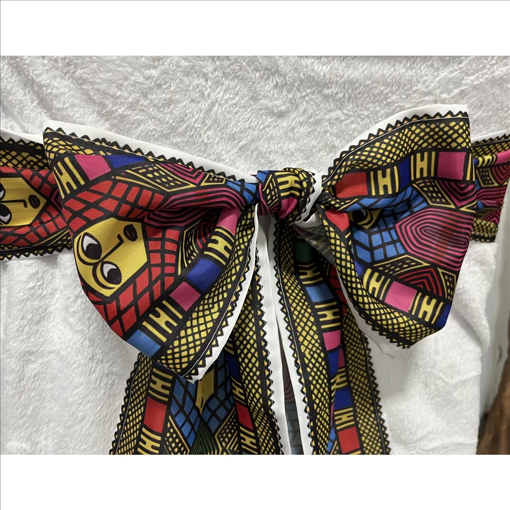 Eritrean Ethiopian Satin Chair Bow Sashes Wedding Chair Knots Ribbon Butterfly Ties for Party Event Hotel Banquet Home Decor