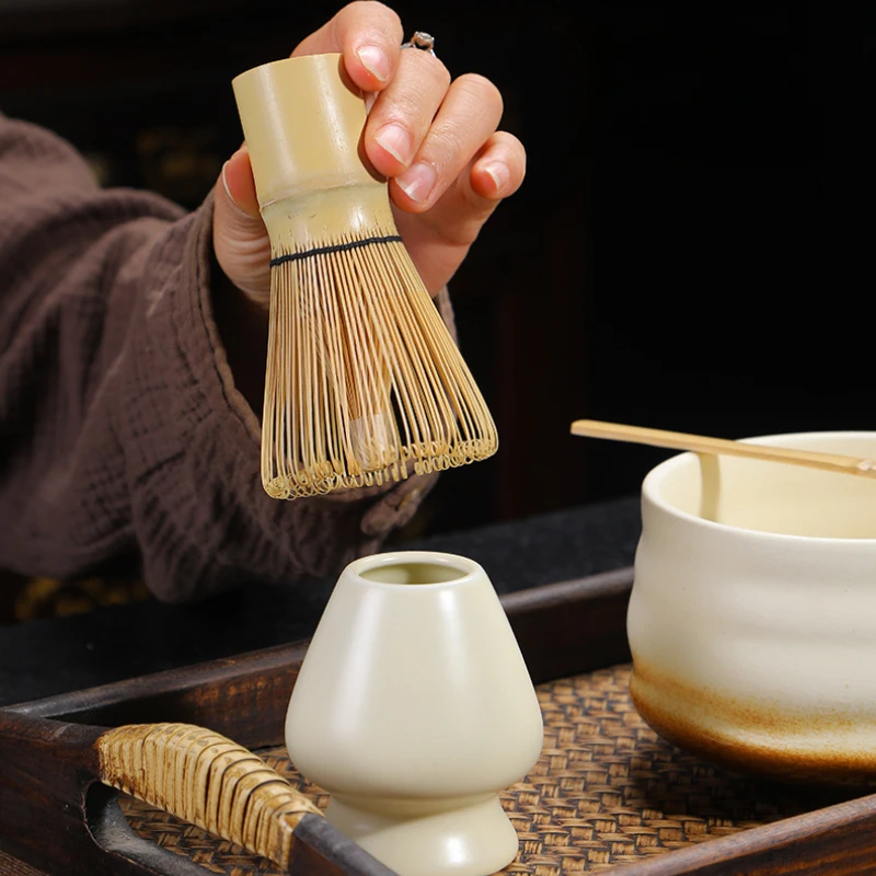 Japanischer Matcha-Schneebesenhalter aus Keramik, grüne Teeschale, Chasen-Ständer für Wohnzimmer, Küche, Esszimmer, Teezeremonie-Zubehör