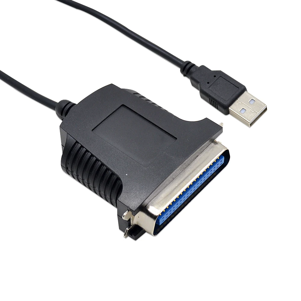 USB 2.0 To IEEE1284 A DB25 Parallel Printer Cable CN36 Converter 36Pin Port Adapter for Computer PC Lead Laptop Desktop Printing