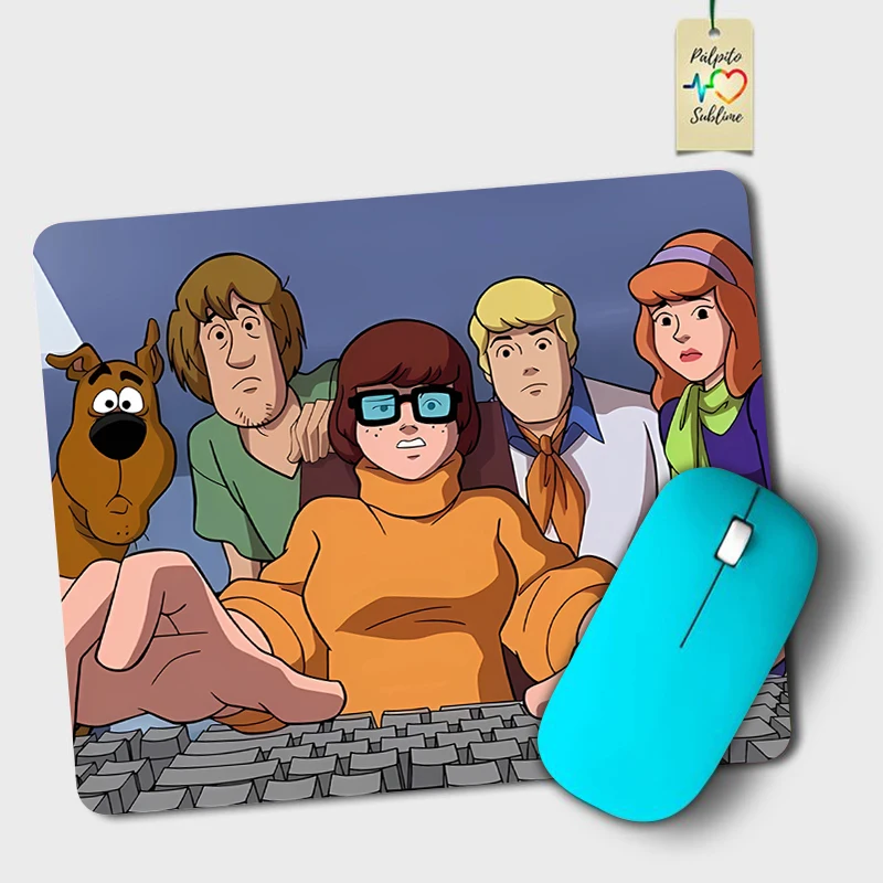 Gaming Cute Mouse Pad S-Scooby Doo Pc Accessories Deskmat Mousepad Gamer Keyboard Mats Anime Mause Pads Kawaii Laptops