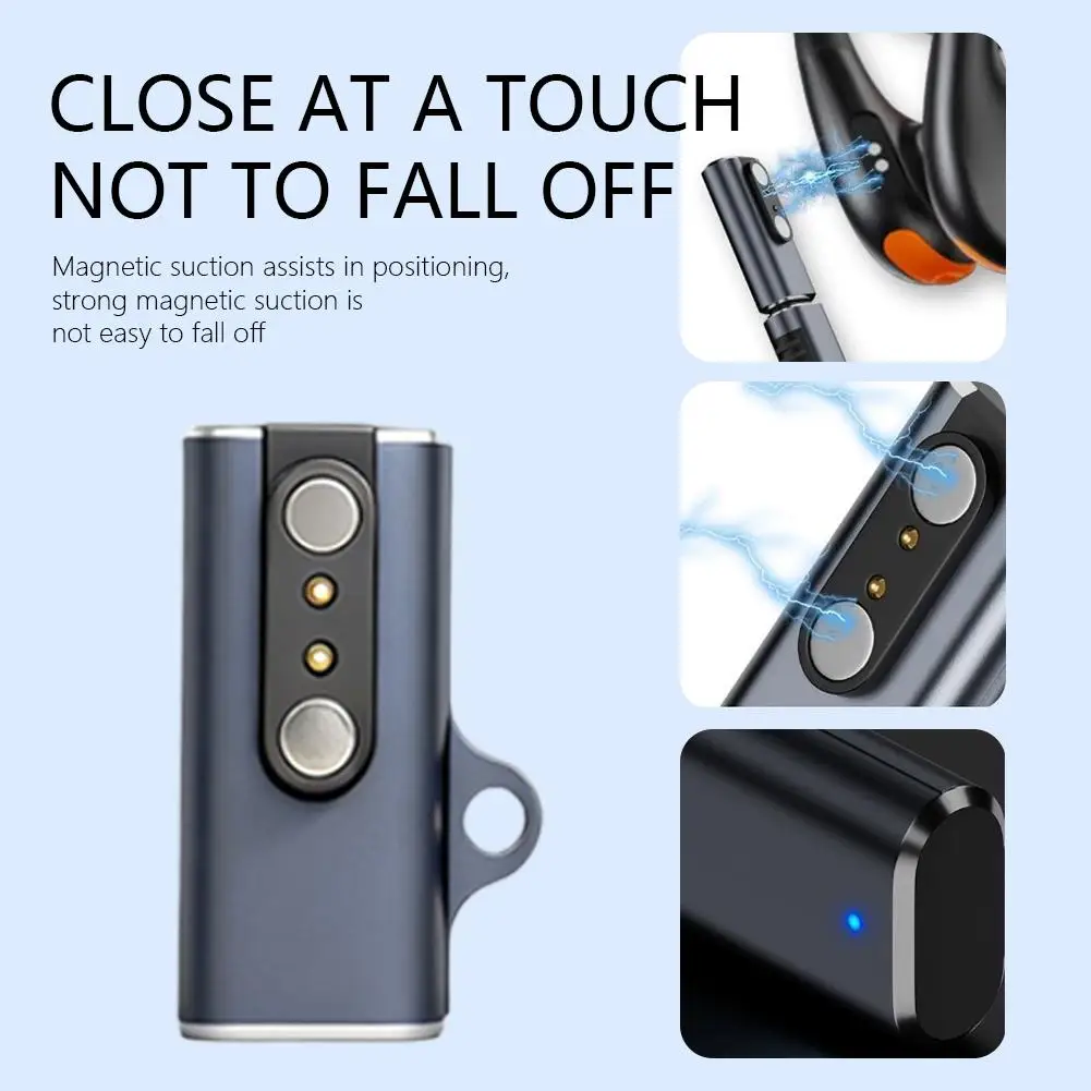 2Pin Magnetic Charging Adapter 5V1A Universal Charger Converter For Smart Devices Home Appliances view 2