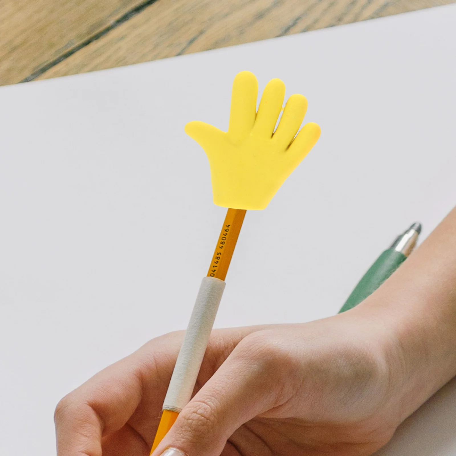 

24 Pcs Finger Shaped Erasers Cute Cartoon Rubber School Supplies Bulk Kids Fun Student Drawing Accessories