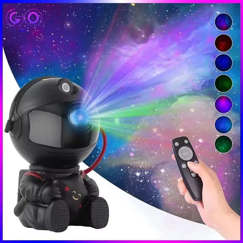 

Star Projector Galaxy Night Light Astronaut Space Projector Starry Nebula Ceiling Led Lamp For Bedroom Home Decorative Kids Gift