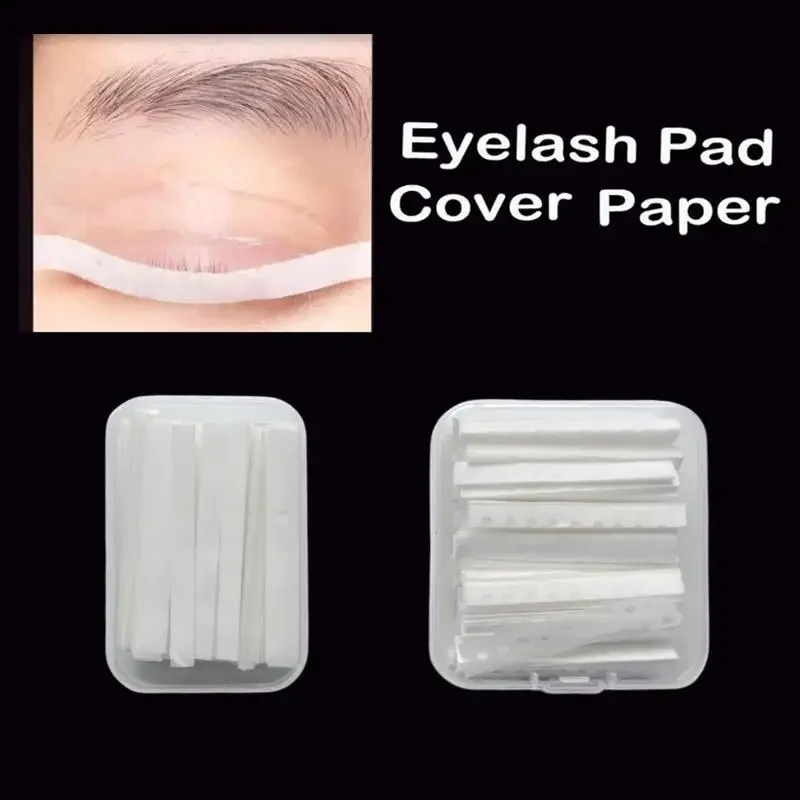 500/1000Pcs Eyelash Perm Covering Paper Keratin Eyelash Lifting Film Press Eyelash Pressing Paper Curling Fixing Eyelashes