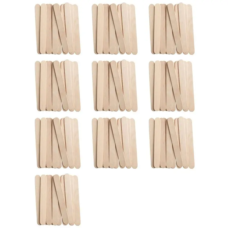 ABSE-[1000 Count] 3.6 Inch Wooden Multi-Purpose Sticks, Craft, Ice Cream, Wax, Waxing, Tongue Depressor Wood Sticks