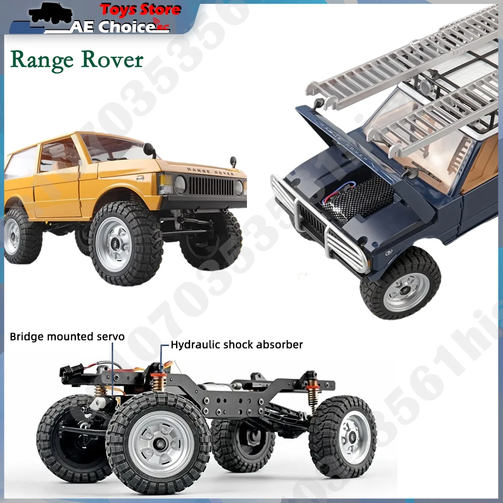 MN168 1:12 Pełnowymiarowy model MN Wersja RTR Samochód RC 2.4G 4WD 280 Silnik proporcjonalny Off-Road RC Samochód zdalnie sterowany dla chłopców