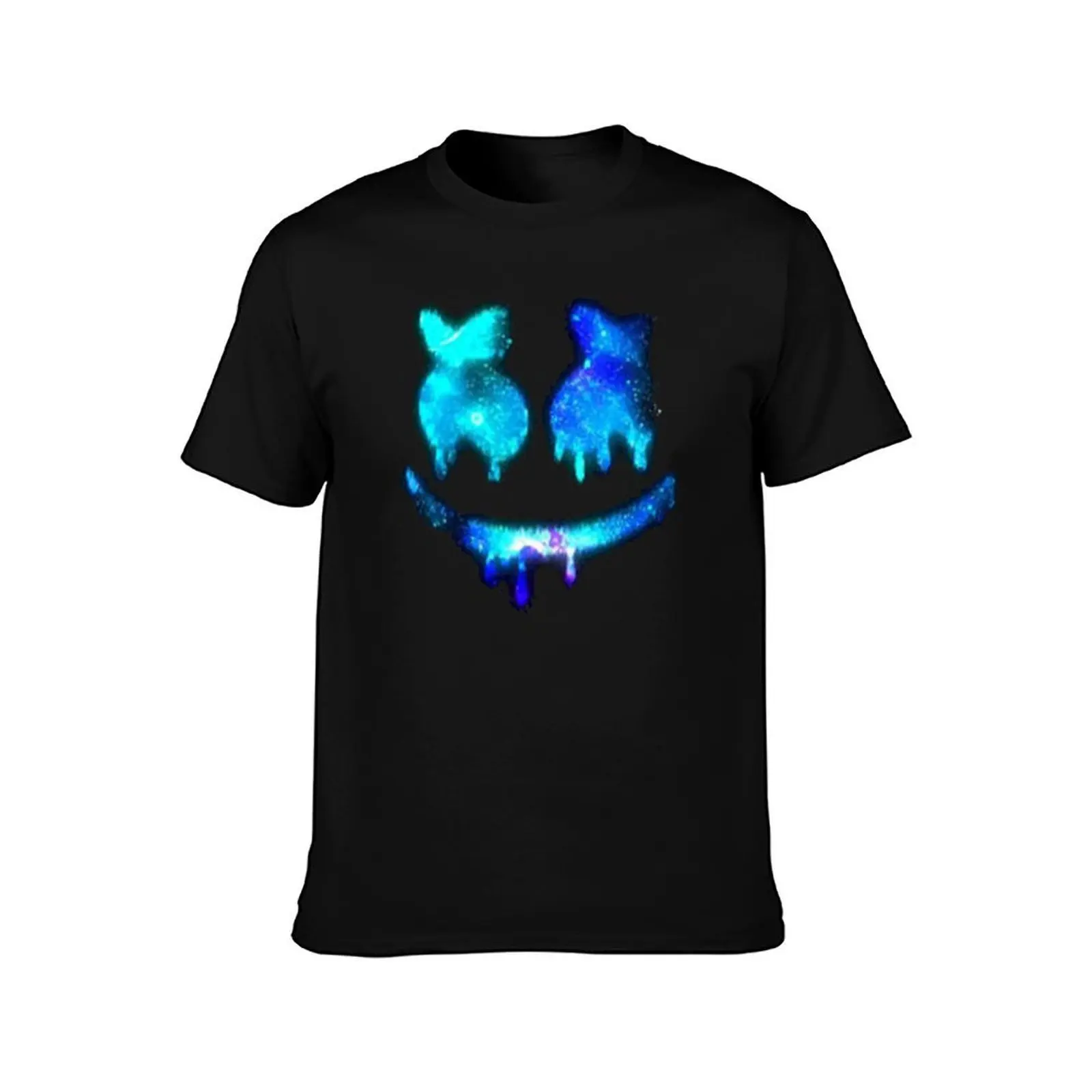 marshmallow cute galaxy smile T-Shirt Novelty Graphic Tee Shirt T-Shirt