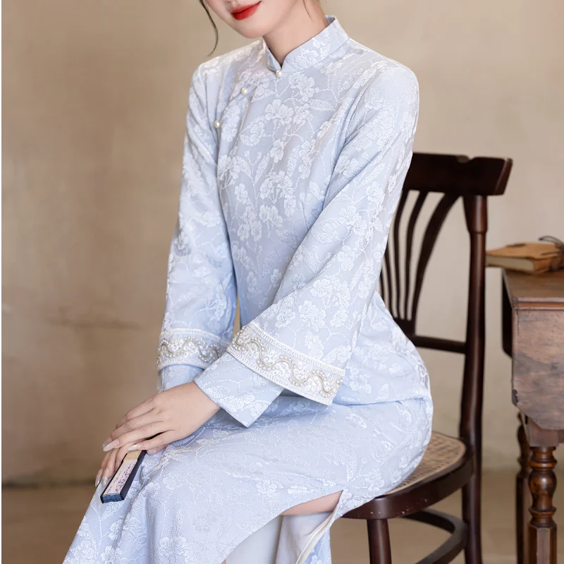vestido-qipao-de-otono-para-mujer-bordado-manga-larga-cheongsam-de-saten-jacquard-con-encaje-vestido-elegante-largo-y-ajustado-para-fiesta-de-noche