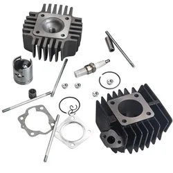 Cylinder Engine Piston Ring Gasket Top End Kit For SUZUKI JR 50 JR50 LT A50 LT50