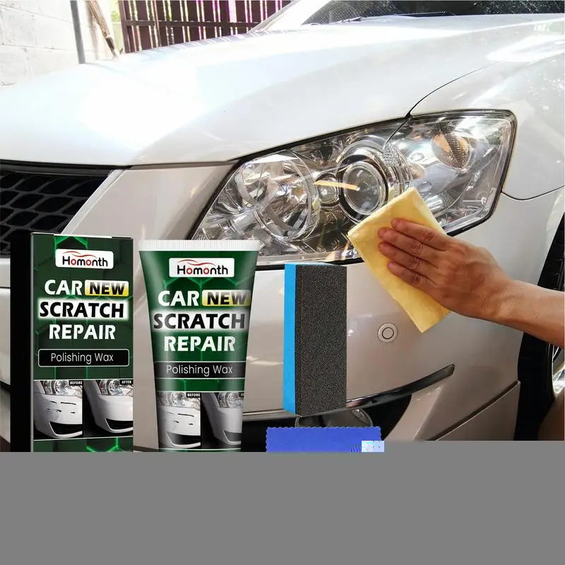 

60ml Car Scratch Remover For Autos Body Paint Scratch Care Auto Care Polishing Compound Paste Vehicle Paint Repair Car Care Kit