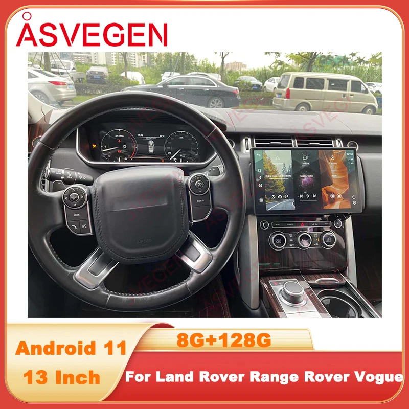 

13"Car GPS Multimedia Player For Land Rover Range Rover Vogue L405 2013-2016 OEM System With 128G Wifi Bluetooth GPS Navigation