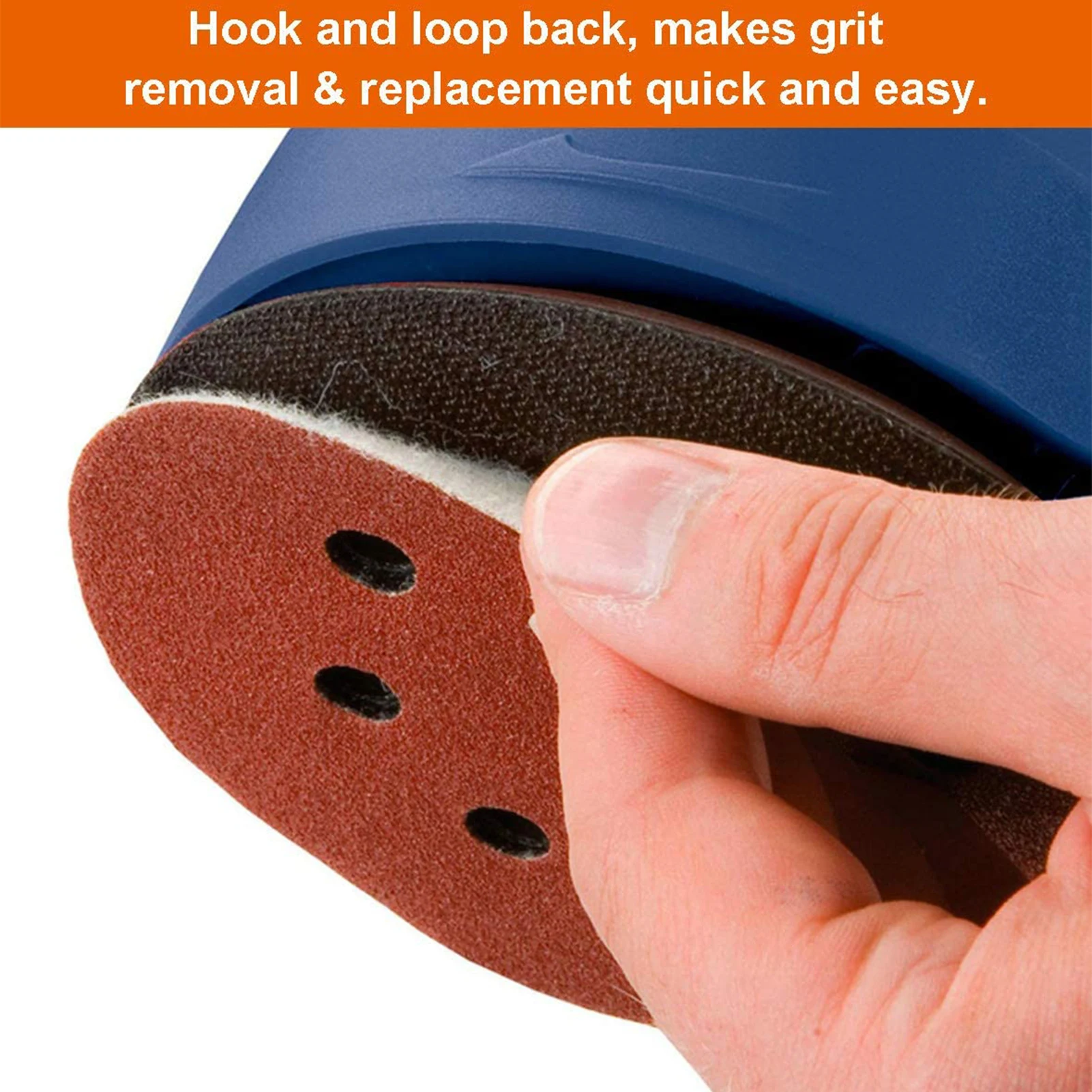 50 teile/satz 150mm Schleif Scheiben 8 Löcher Schleifpapier Pads Set Haken & schleife Schleif schleifer papier für polieren werkzeuge