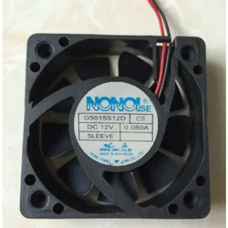 New Cooler Fan for NONOISE G5015S12D CS DC12V 0.080A 5CM Super Silent Cooling Fan 50*50*15mm