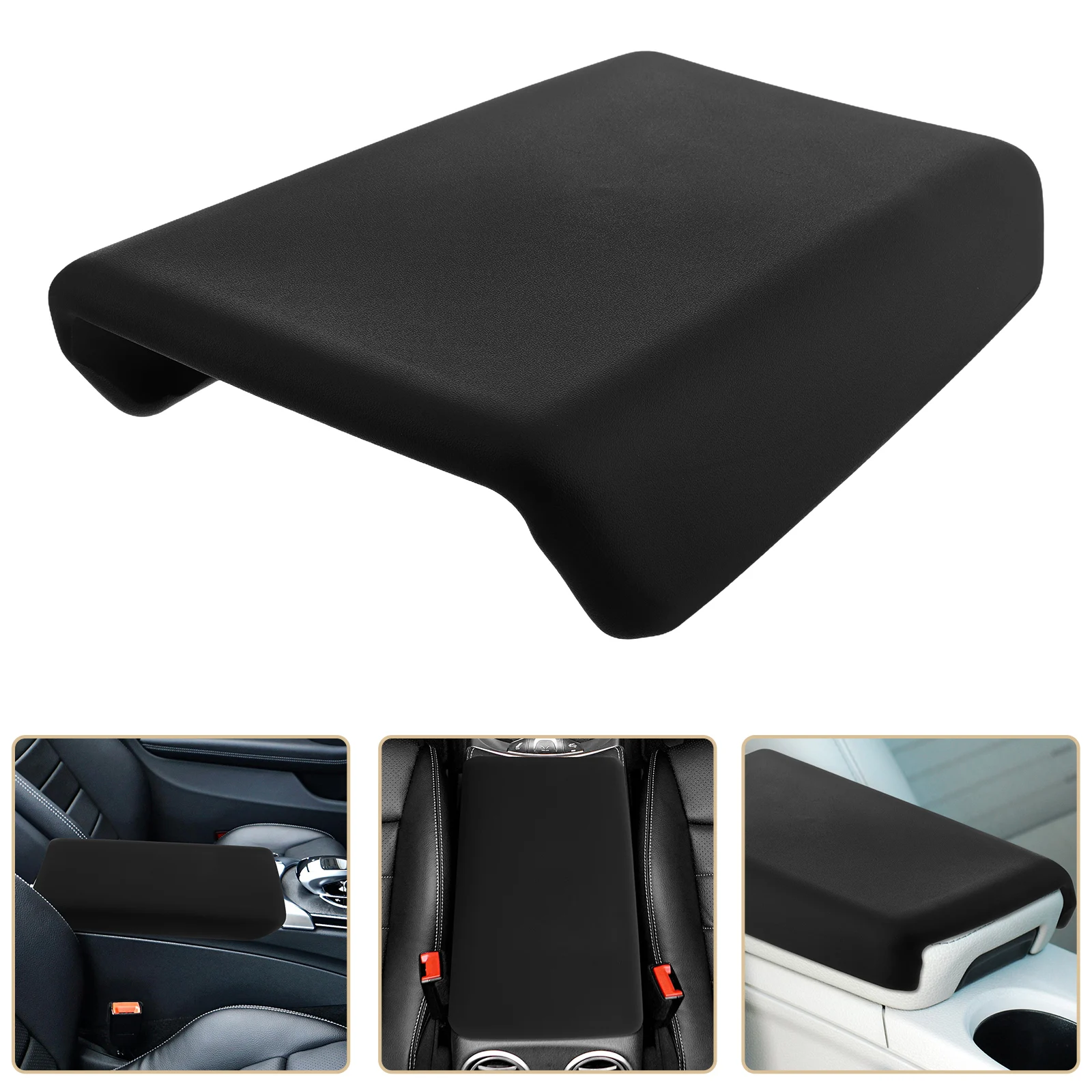 

Armrest Box Protective Cover Protector Car Center Console Protection Cap Tpe Pad Auto