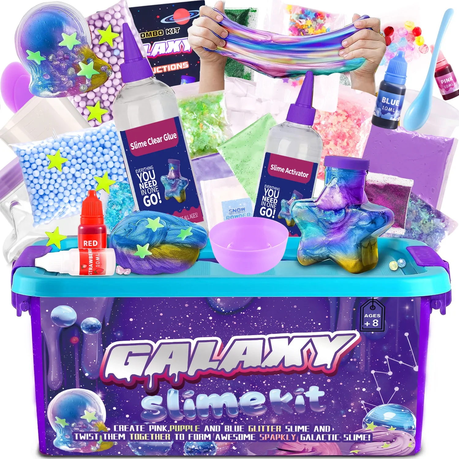 kit-slime-fai-da-te-cielo-stellato-magico-slime-soffice-e-bubboso-divertenti-giochi-sensoriali-per-bambini-forniture-per-feste-e-regali-di-compleanno
