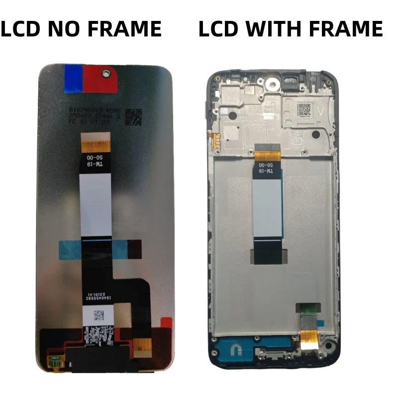 Wyświetlacz LCD do Xiaomi Redmi 12 23053RN02A Ekran Dotykowy Digitizer Zespół do Xiaomi Redmi 12 5G Panel Zamienny z ramką — zdjęcie produktu 5