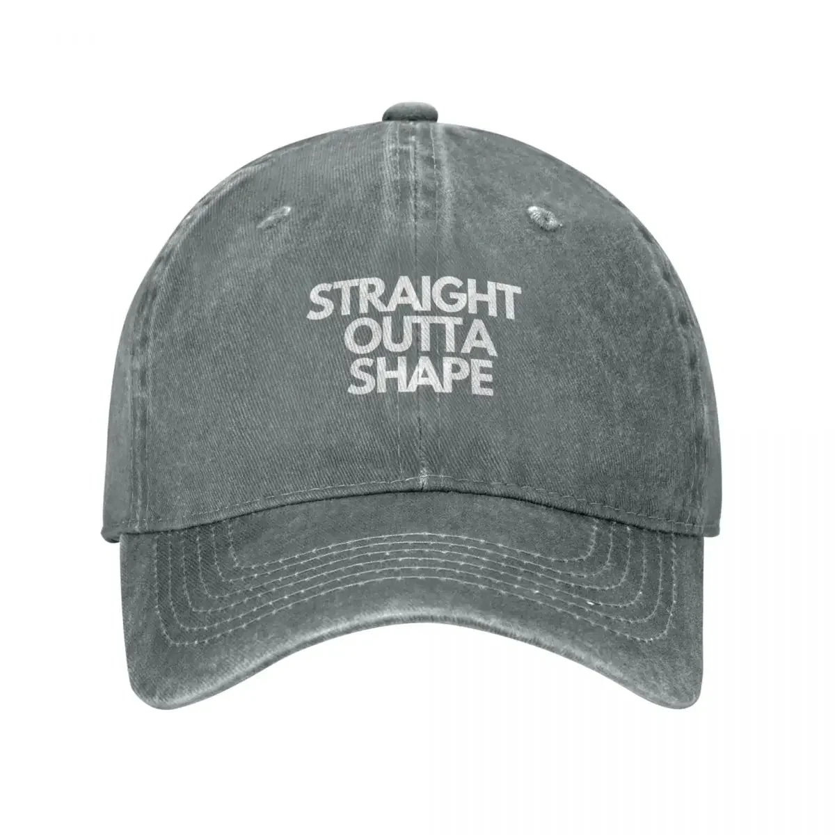 straight outta shape Baseball Cap Rugby Bobble Hat Caps For Women Men's