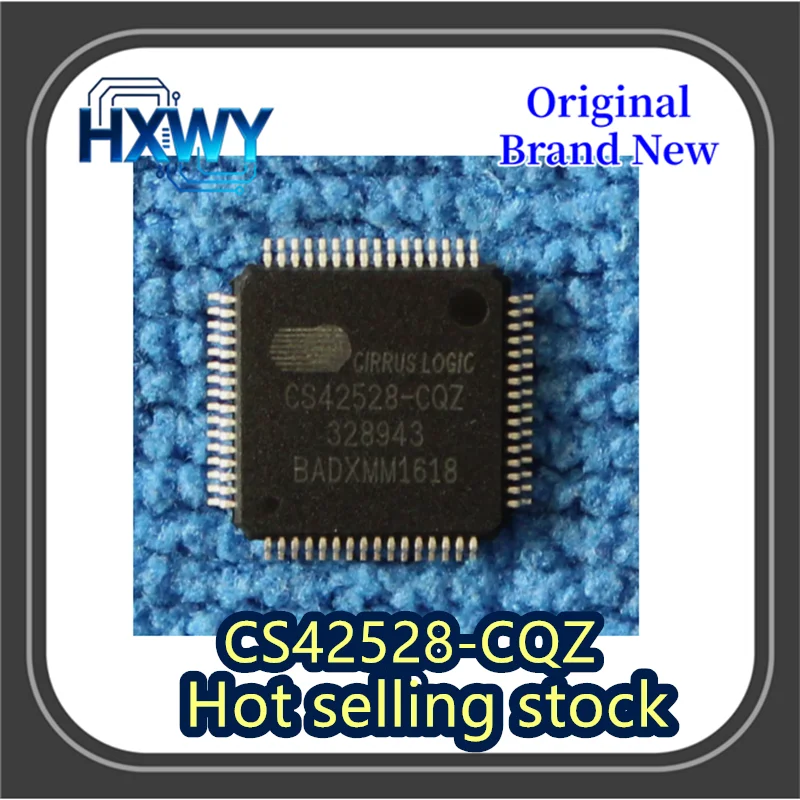 

(2/20 pieces) CS42528-CQZ CS42528 QFP64 package LCD TV decoding chip brand new and original.