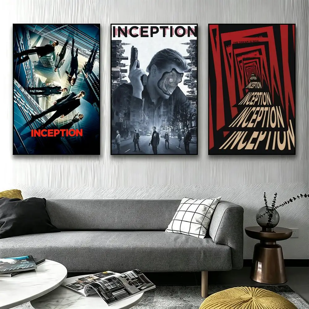 Movie Inception Poster Poster HD printing Sophisticated Style Wall Art Home Decor For Bedroom Living Room Creative Gift