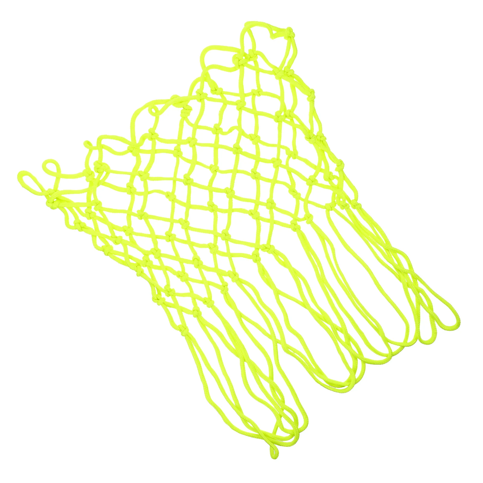

Glow In The Dark Basketball Net Universal Fit Thick Durable Nylon Outdoor Indoor Fluorescent Mesh For Parks Campuses Courts Long