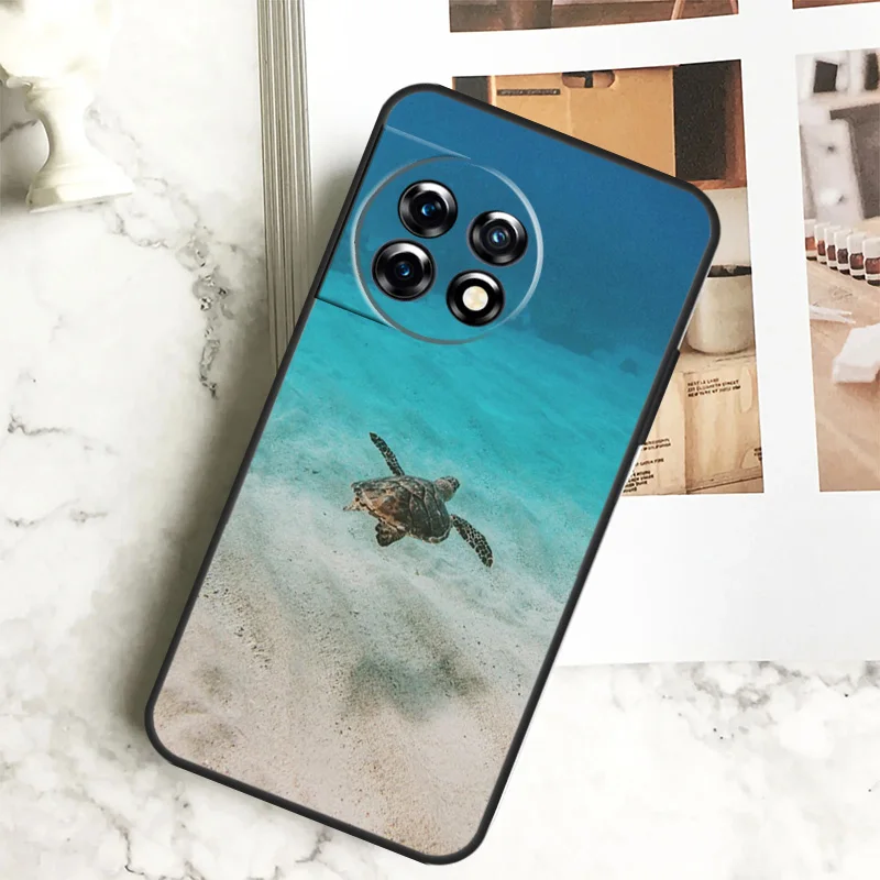 Ocean Sea Turtle Case For OnePlus 12 12R 11 9 10 Pro 10R 9R 8T 10T Nord 3 CE 2 Lite 2T N10 N20 N30 CE4 Cover