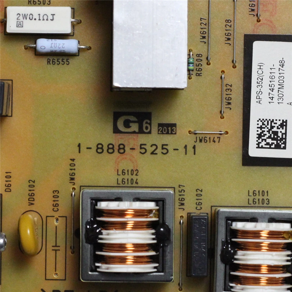 APS-352 1-888-525-11 لوحة دعم الطاقة للتلفزيون أجزاء التلفزيون المهنية APS 352 1-888-525-11 بطاقة امدادات الطاقة الأصلية