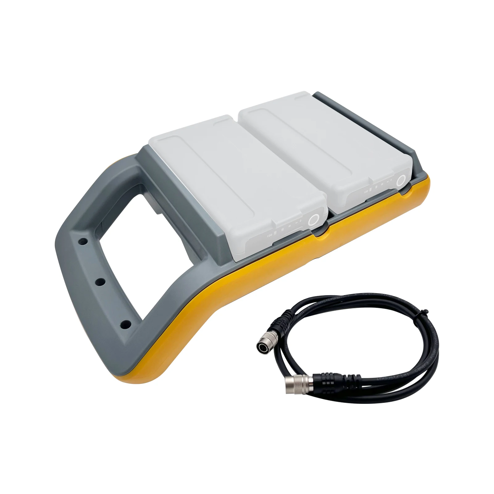 Trimble Multi Battery Adapter 59369-00 With 6pin Cable For S Series Sps Robotic Focus Vx Total Station Surveying