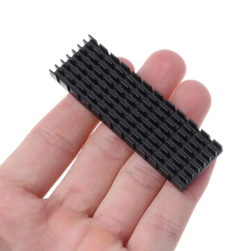 1pc Heatsink Aluminum for M.2 Cooling Cooler Heat Sink Heat Thermal Pads M2 for NVME PCIE 2280 SSD Hard Drive Disk