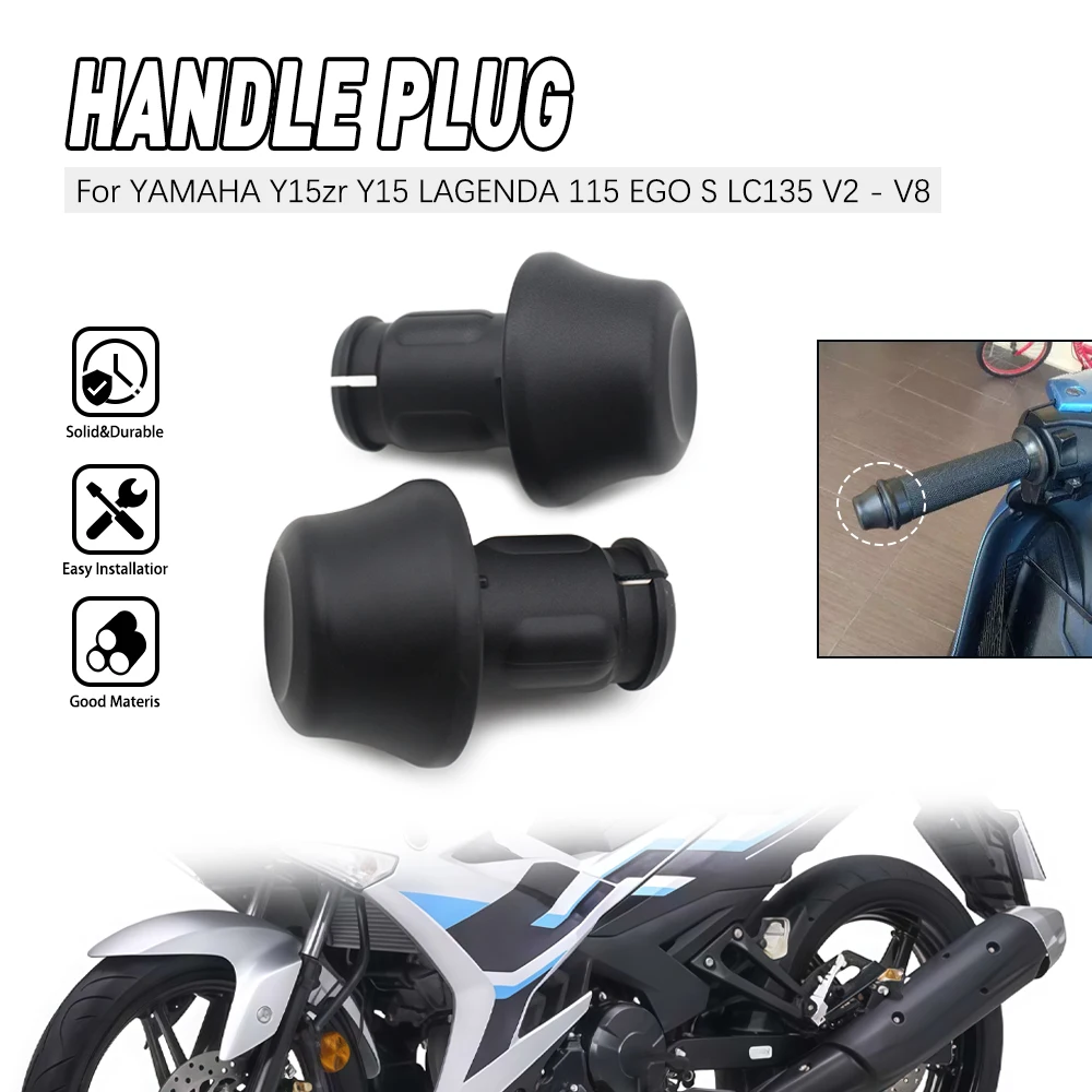 

Handle Bar Ends Grips Heavy Weight Vibration Reducing Grip Plug FOR Y15ZR EGO-S FI SRL115 FI AVANTIZ SOLARIZ