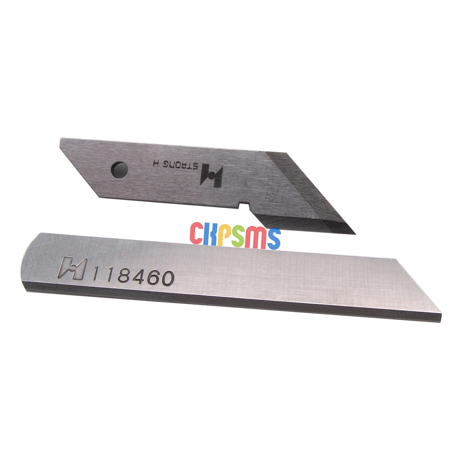 1SET #118-46003 + 118-45906 coltello superiore e inferiore adatto per JUKI MO-2504, MO-2514, MO-2516,MO-3604, MO-3904