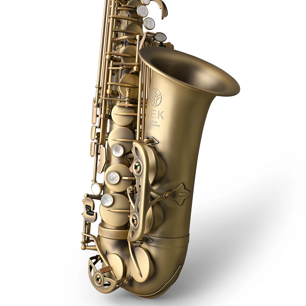 JEK G1 Eb Alto Saxophone Antique paint finish Vintage paint finish Taiwan, China Beginner Grade Examination Major