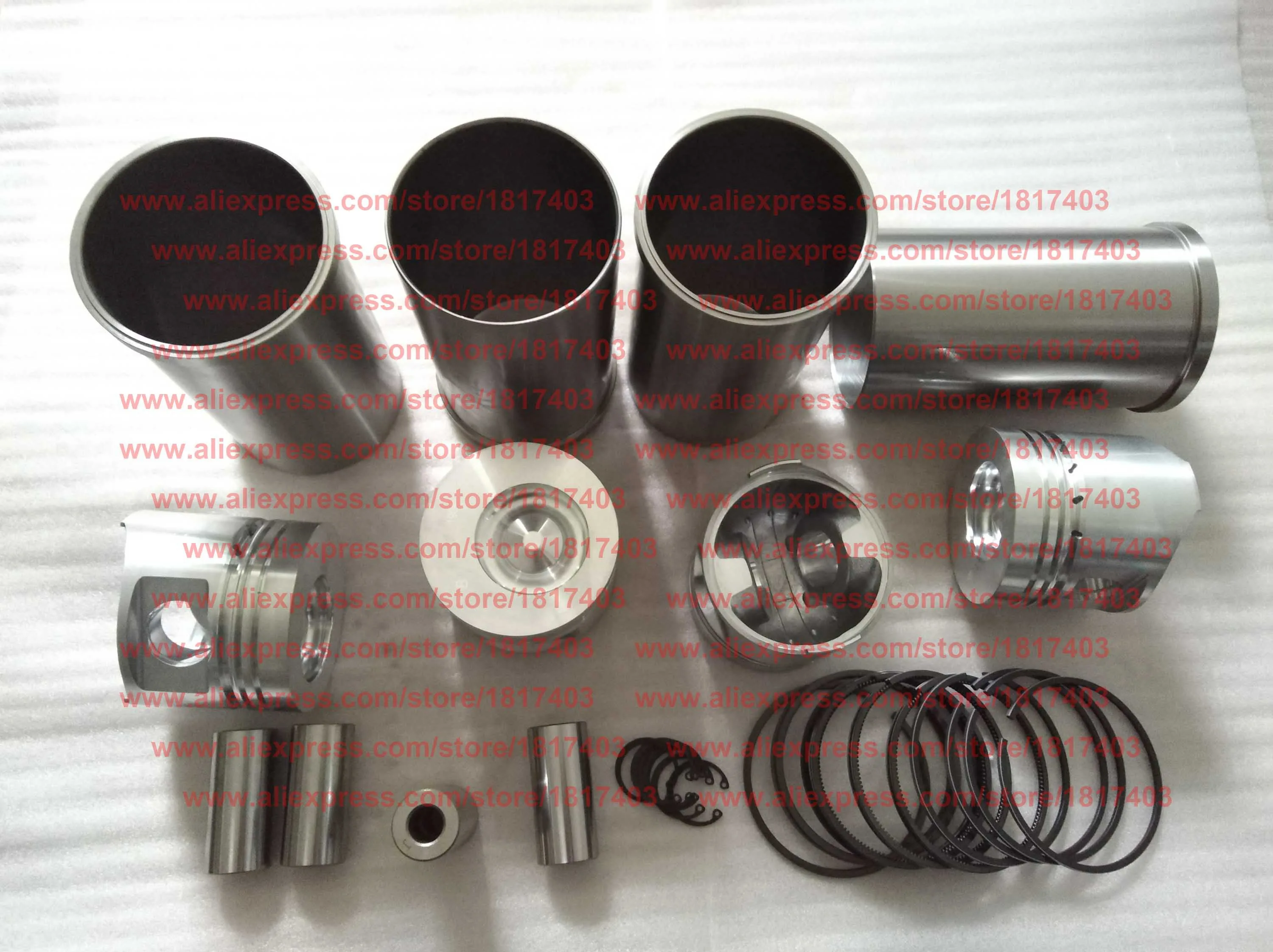 Yangdong YD4KJQ / YD4KJO / Y485 Piston + Cylinder sleeve + piston rings + Piston pin + Circlip, Yangdong YD engine parts
