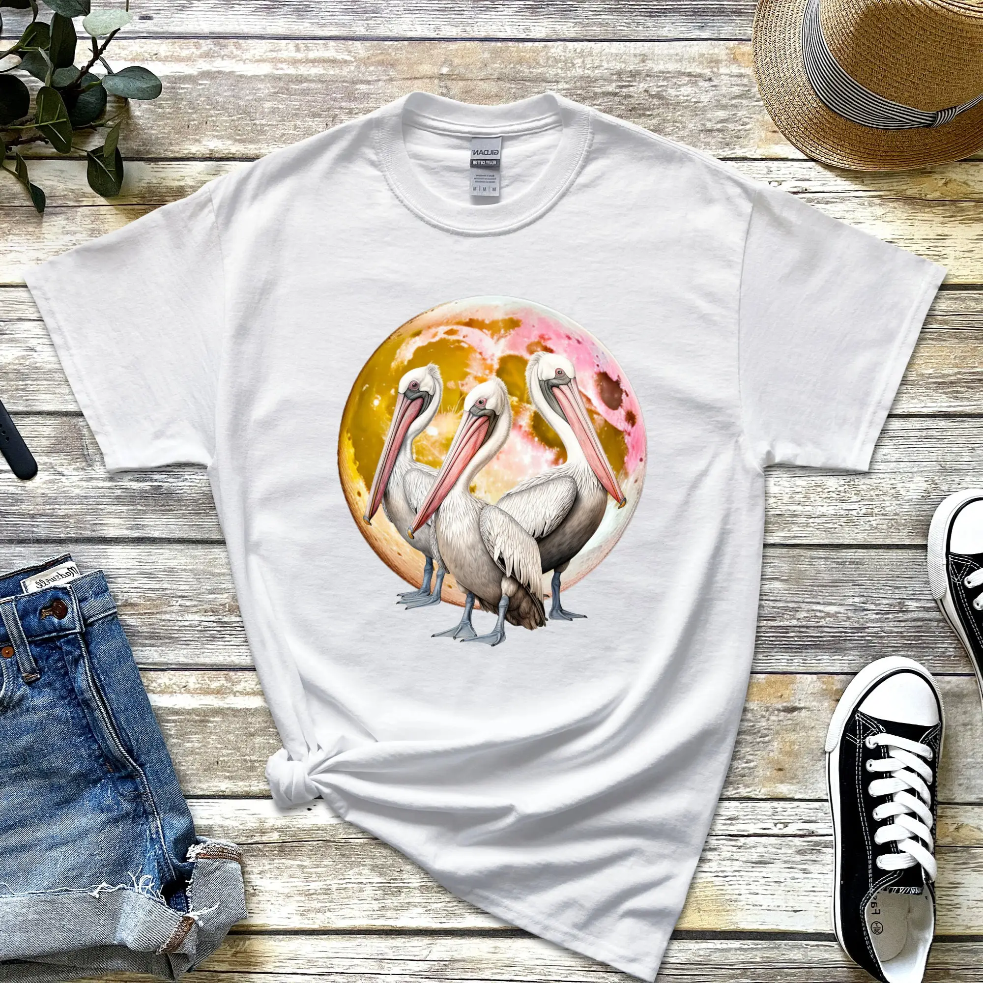 

Футболка Пеликан Lover Beach Wildlife Nature Bird