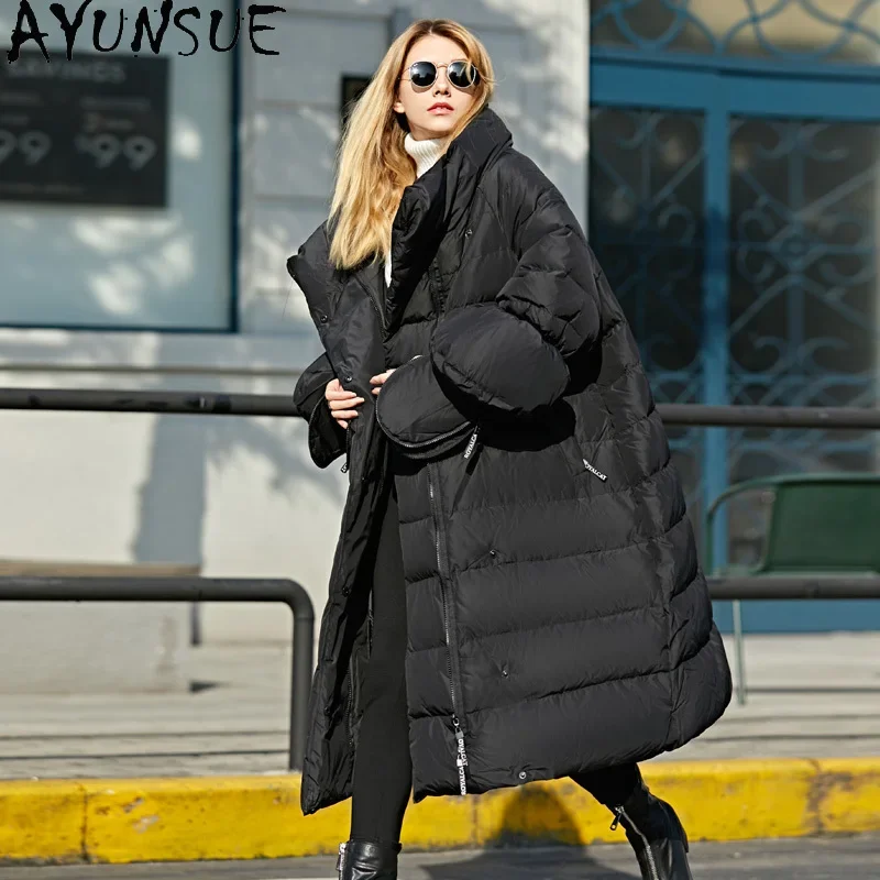 2022 Winter Women Clothing Women Long Loose Thickened Oversize Pregnant Down Coat Women\'s Down Jacket Casaco Inverno Feminine FC