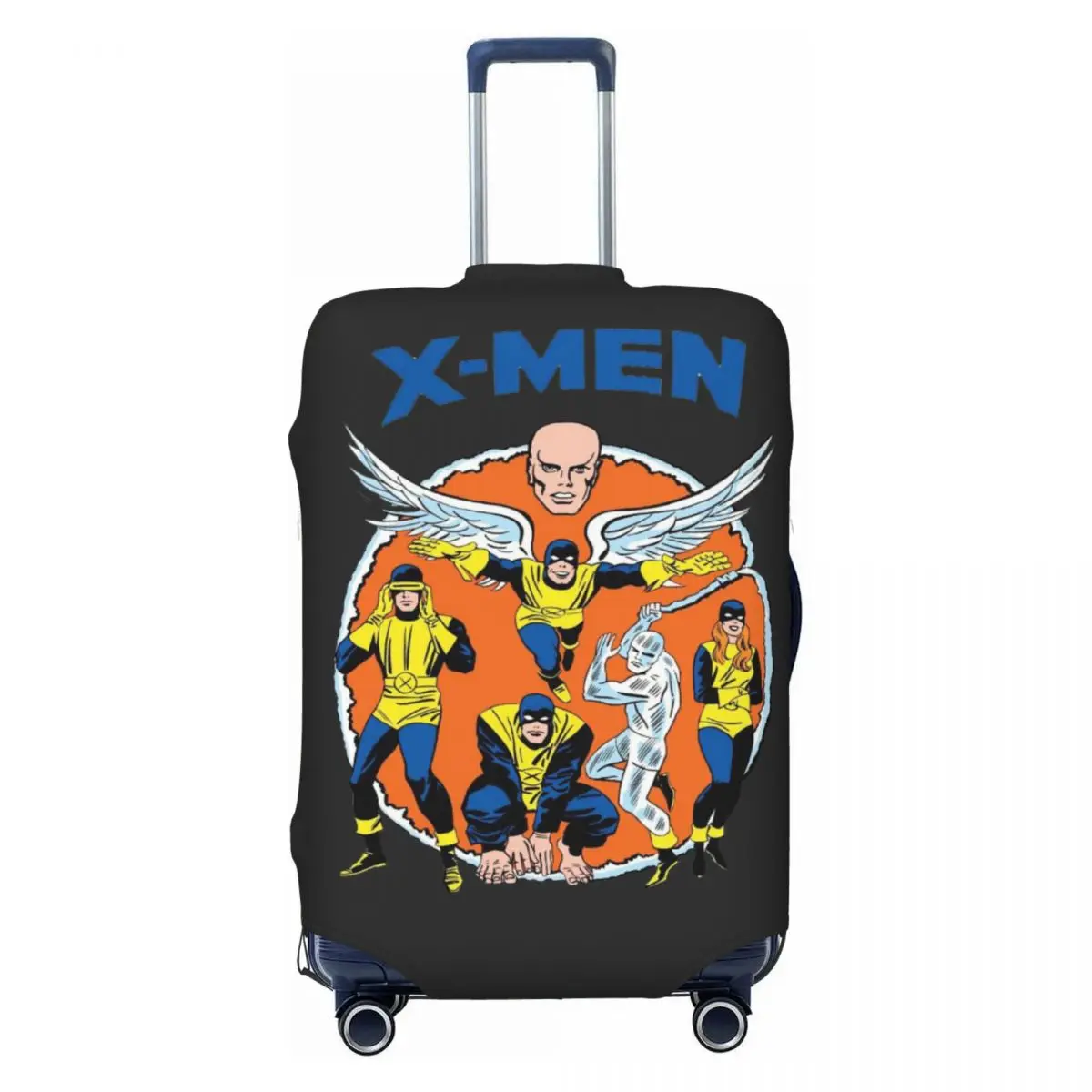 

Пользовательские модные чехлы для багажа X-Men, пылезащитные чехлы для дорожных чемоданов