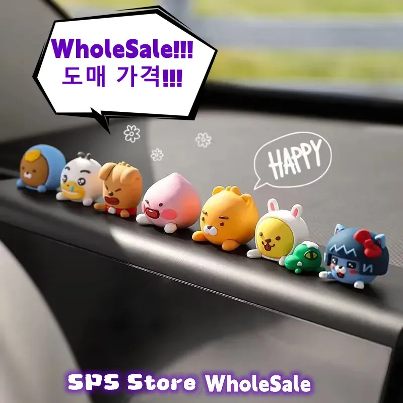 SPS WholeSale Cute Korean Anime Ornaments Cartoon Character Decor Air Vent Animation Decoration Auto Interior Accessories