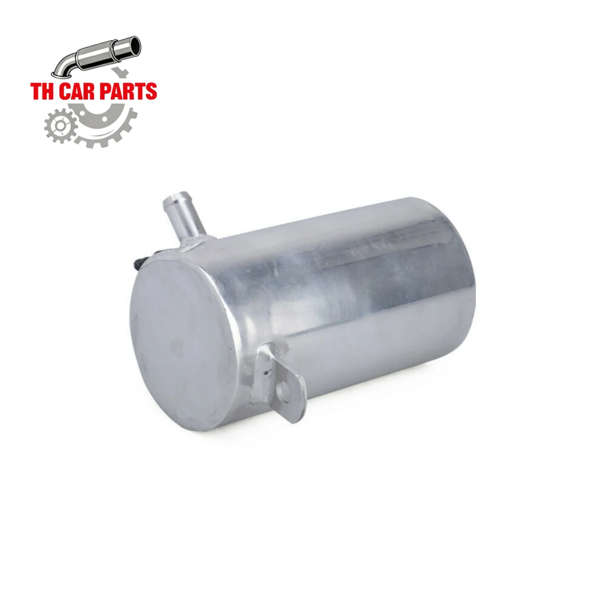 2 Port 500ml Oil Catch Can Kit Reservoir Tank with Drain Plug Polished Aluminum For LS1 LS2 LS3 LS4 LS6