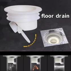 Toilet Sewer Deodorant Floor Drain Core Shower Bath Insect-proof Seal Anti-odor Drain Cover Plug for Kitchen Bathroom Accessorie