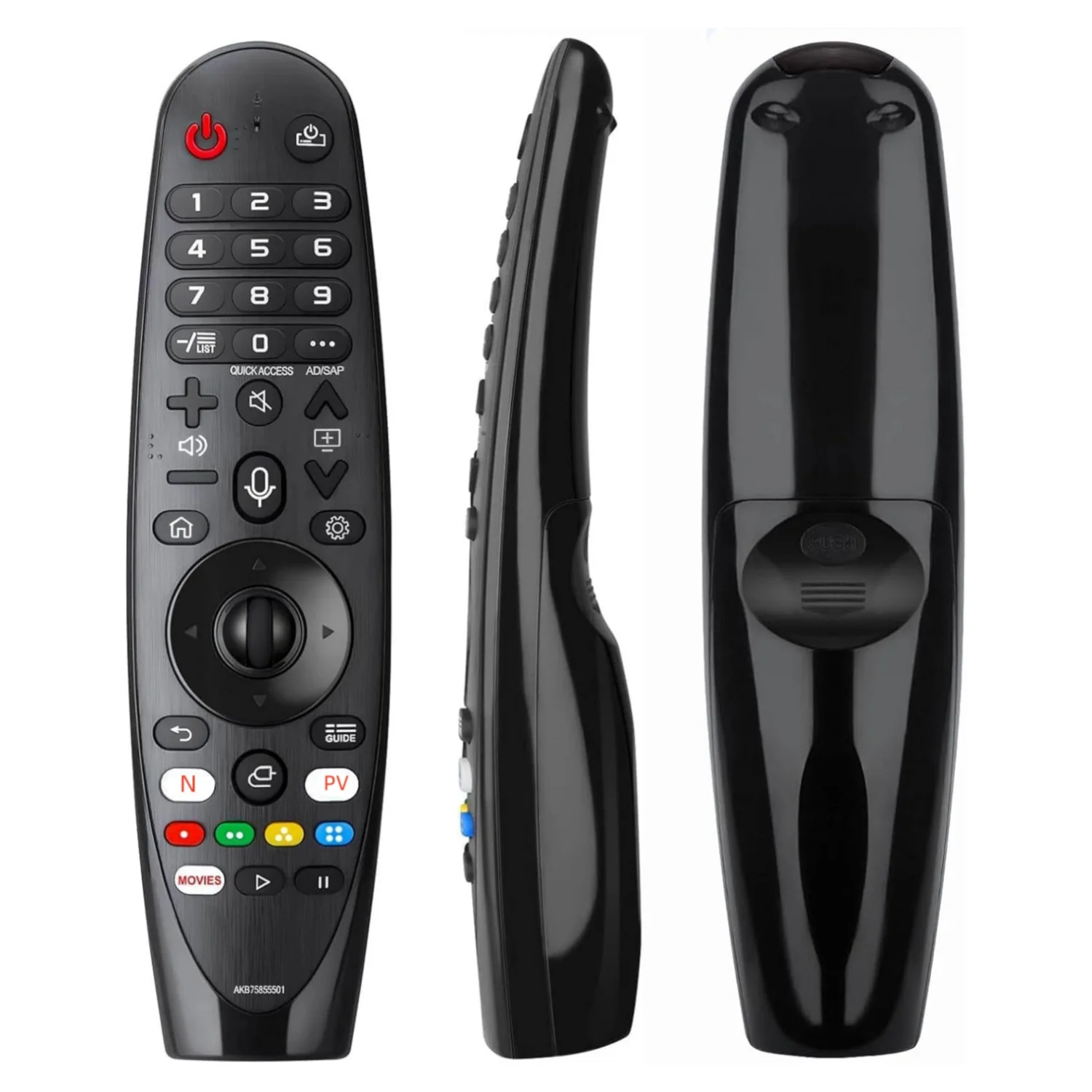 20GA AKB75855501 NPV Infrared Remote Control for LG Smart TVs, Remote Control, Fit for LG Many Smart TV Models （No Point