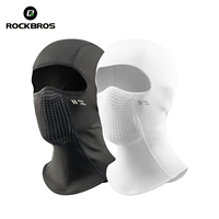 ROCKBROS Winter Cycling Balaclava High Elastic Windproof Warm Fleece Head Cover Breathable Mask Outdoor Sports Cycling Headgear