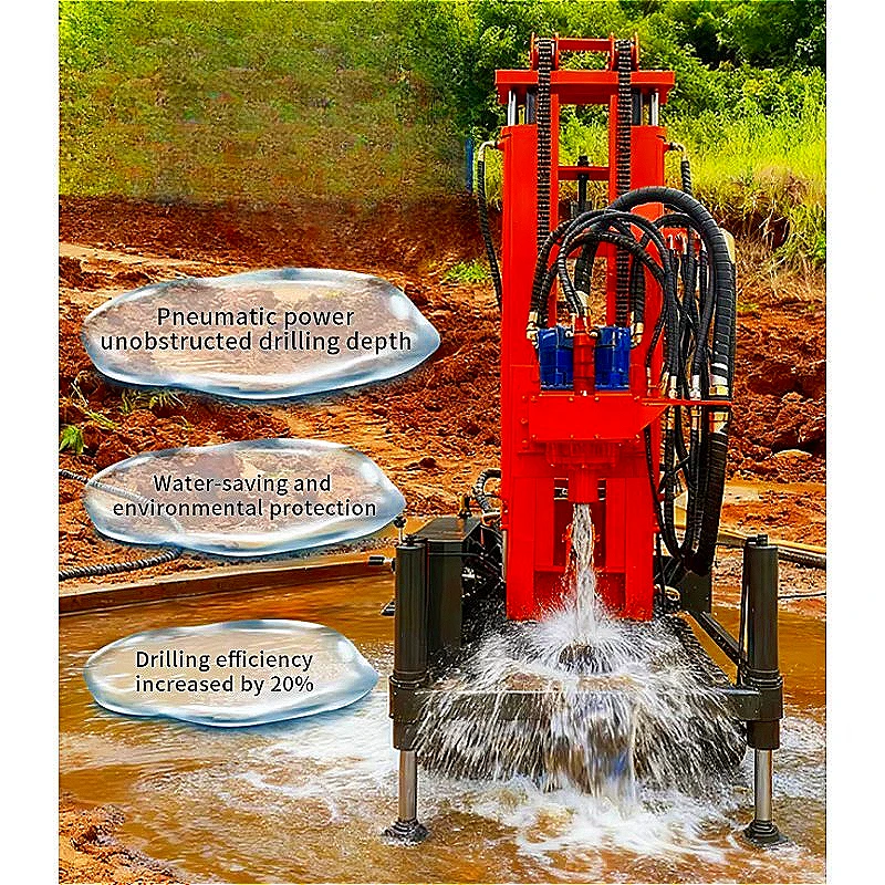 

Deep Well Drilling Rig Electric Small Scale System Customized for Shallow Ground Water Extraction Irrigation Canals Ditch Water